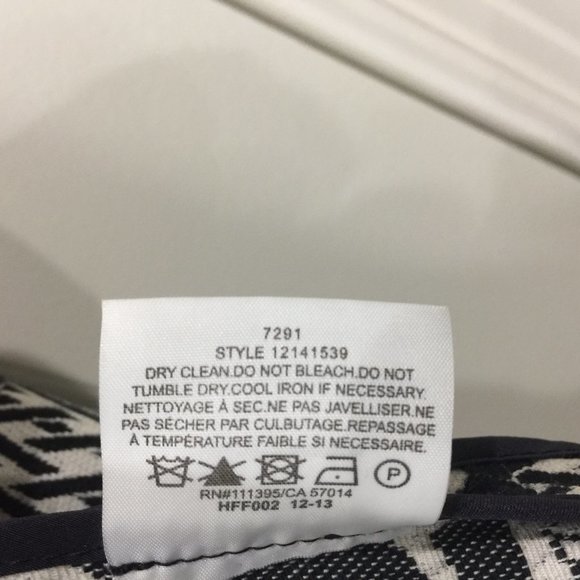 Tory Burch White & Black Jacket Sz 12 - Picture 2 of 7